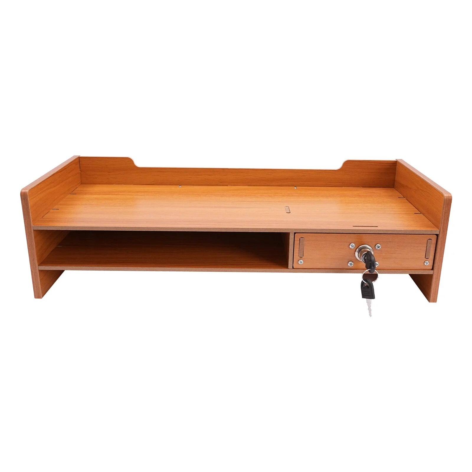 Ergonomic Wooden Computer Monitor Stand Riser