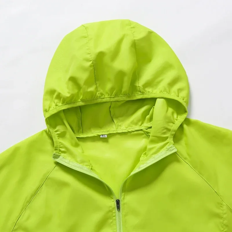 Hiking Waterproof Jacket Women Men Camping Running Sun-Protective Windbreaker Quick Dry Outdoor Sport Rain Coat Unisex