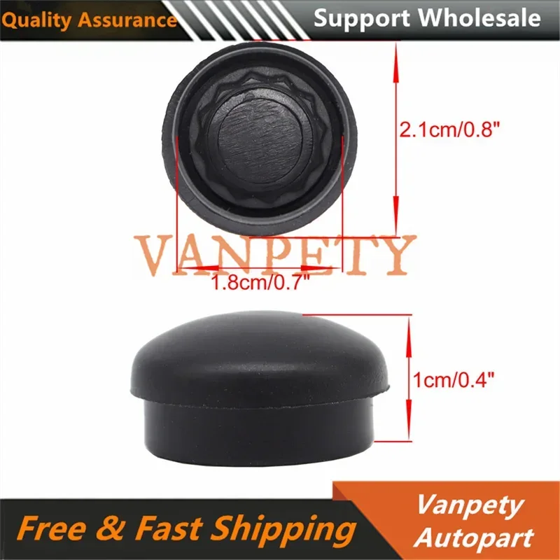 2P Front Windshield Wiper Arm Nut Cap Cover 1J0955205A For VW Passat B5 B6 B7 Jetta Golf 4 MK4 5 6 7 Polo A3 Seat Ibiza Octavia