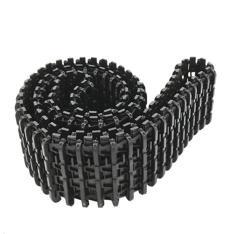 L67A Plastic Track for Damping Robotic Smart Car Model,Chain for Tracked Vehicle Clawler Track-Type Tank Accessory DIY RC Toy