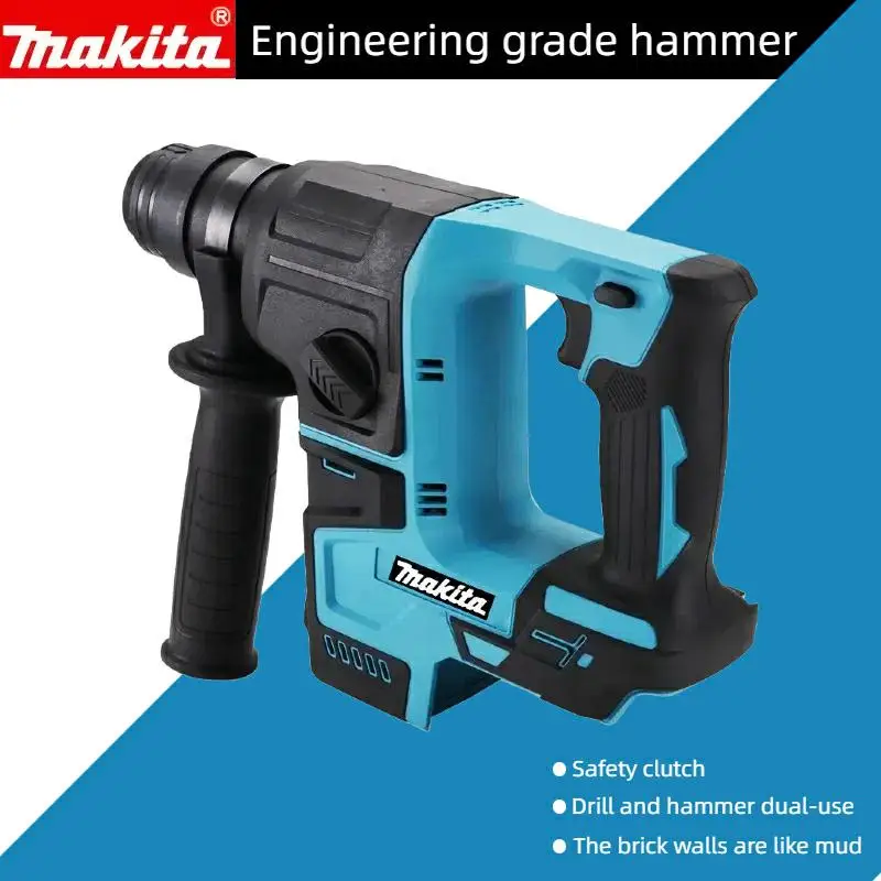Makita Original HR140D Brushless Hammer Cordless Electric Hammer 18V Lithium Battery  Wireless Drills Makita 18v Power Tools