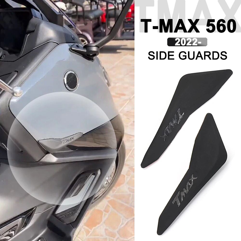 

New Motorcycle Front Side Guards Sticker Guard Protection Stickers For Yamaha TMAX 560 TAMX560 T-MAX 560 T-MAX560 2022 2023