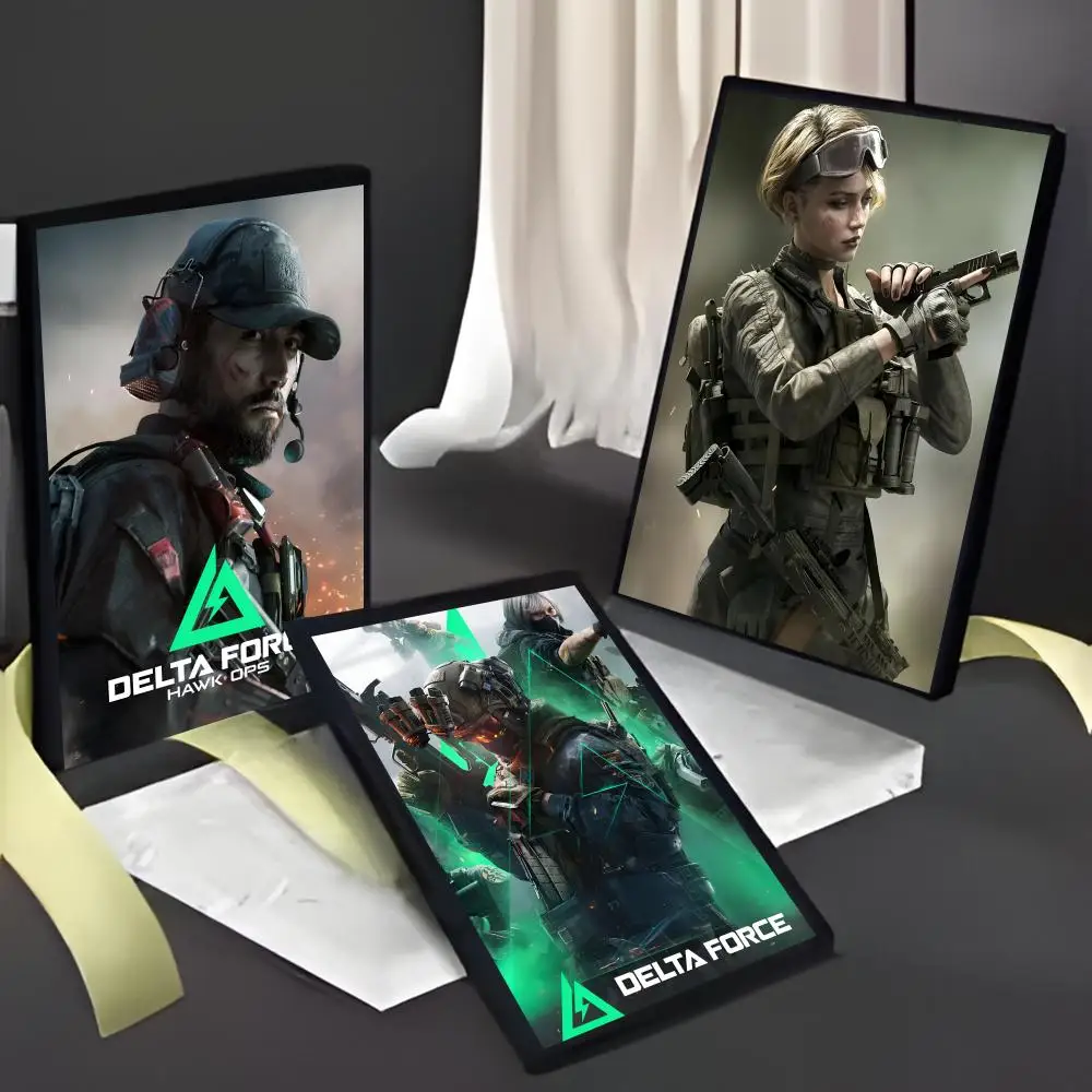 Tactical Action FPS Game D-Delta F-Force Poster American Film Mural Home Childrens Room Wall Decor Print