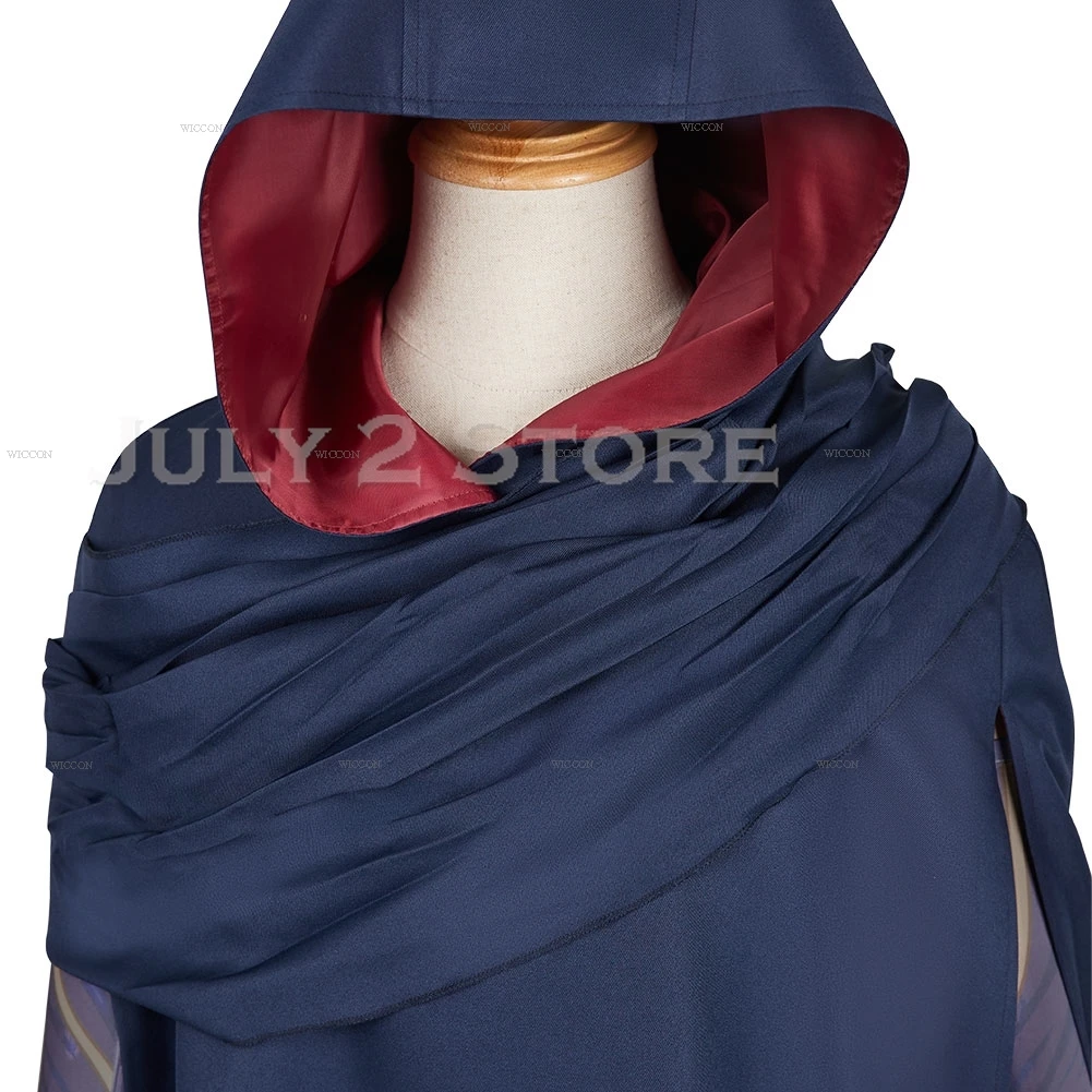 Anime Arcane S2 Viktor Cosplay Costume LOL Cloak Cape Wig Hextech Outfits Mens Halloween Hooded Carnival Fancy Disguise Clothes