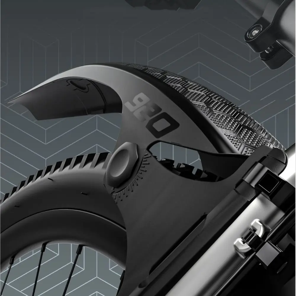 

Front/Rear Wheel Bike Front Rear Mudguard Lightweight Adjustable Bike Hard Shell Mudguard Black Plastic MTB Bicyele Fender