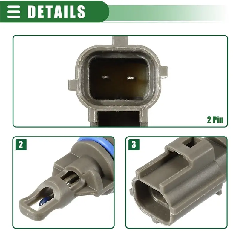Efficientt-For Ford Focus Explorer Mustang Ranger Bronco Lincoln MKZ MKC MKX Compatible Intake Air Temperature Sensor DS7A-12A69