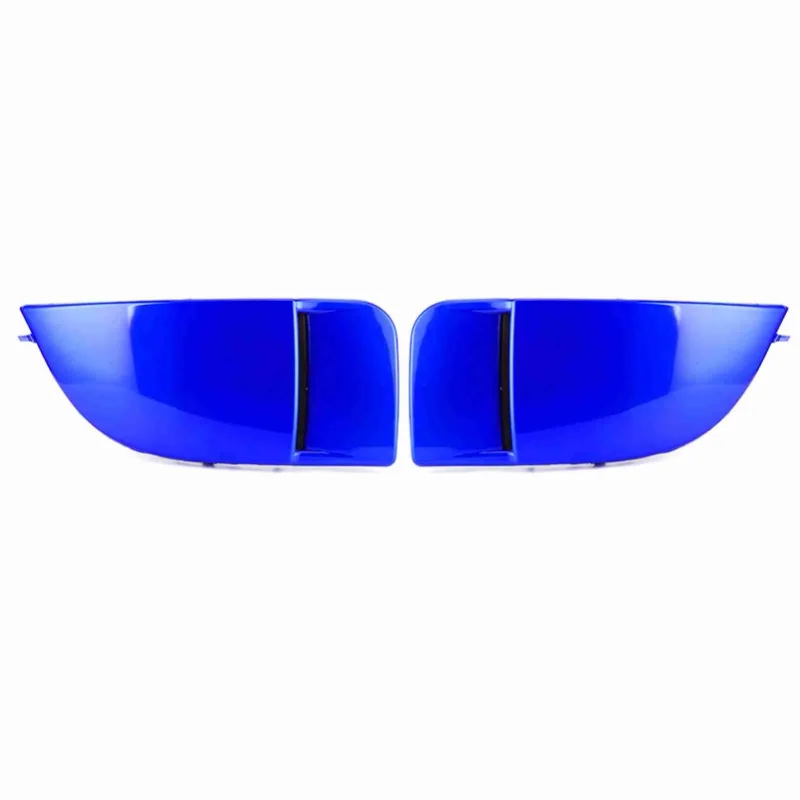 

Pair Front Fog Light Bezel Lamp Cover Fit For Subaru Impreza STI WRX 04-05Blue