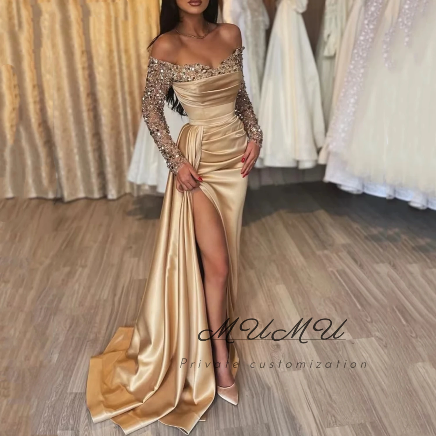 

MuMu Customized Dresses for Parties Платье Вечернее فساتين سهرة Elegant Party Dresses 2025 Prom Evening Dress Birthday Dresses