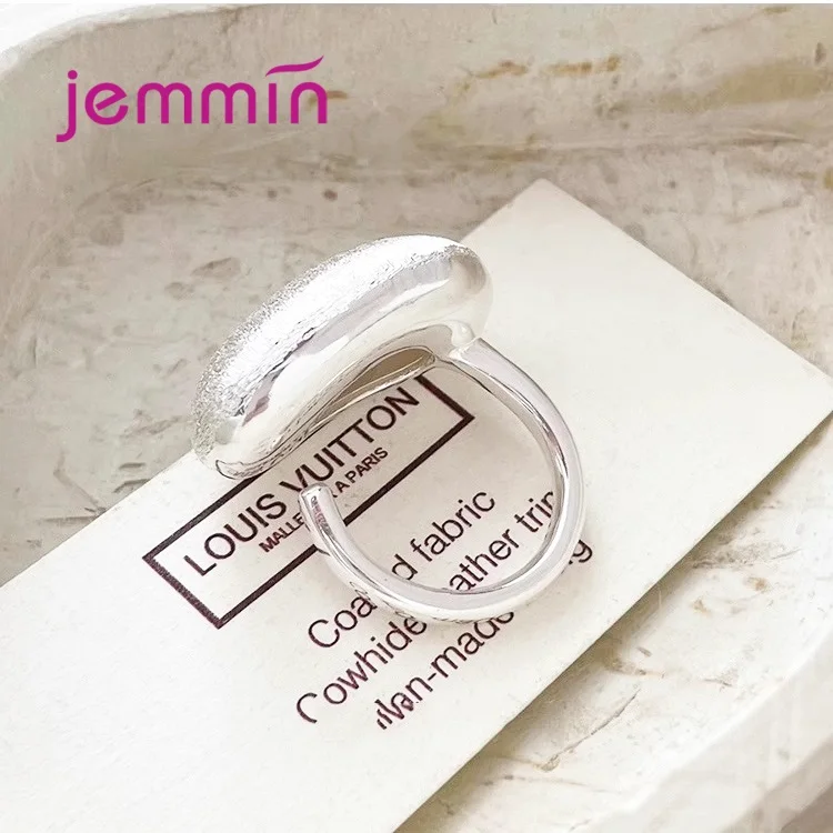 Genuine 925 Sterling Silver Opening Finger Ring For Women Girl Extremely Fine Korean Style Jewelry Gift Dropshipping Wholesale