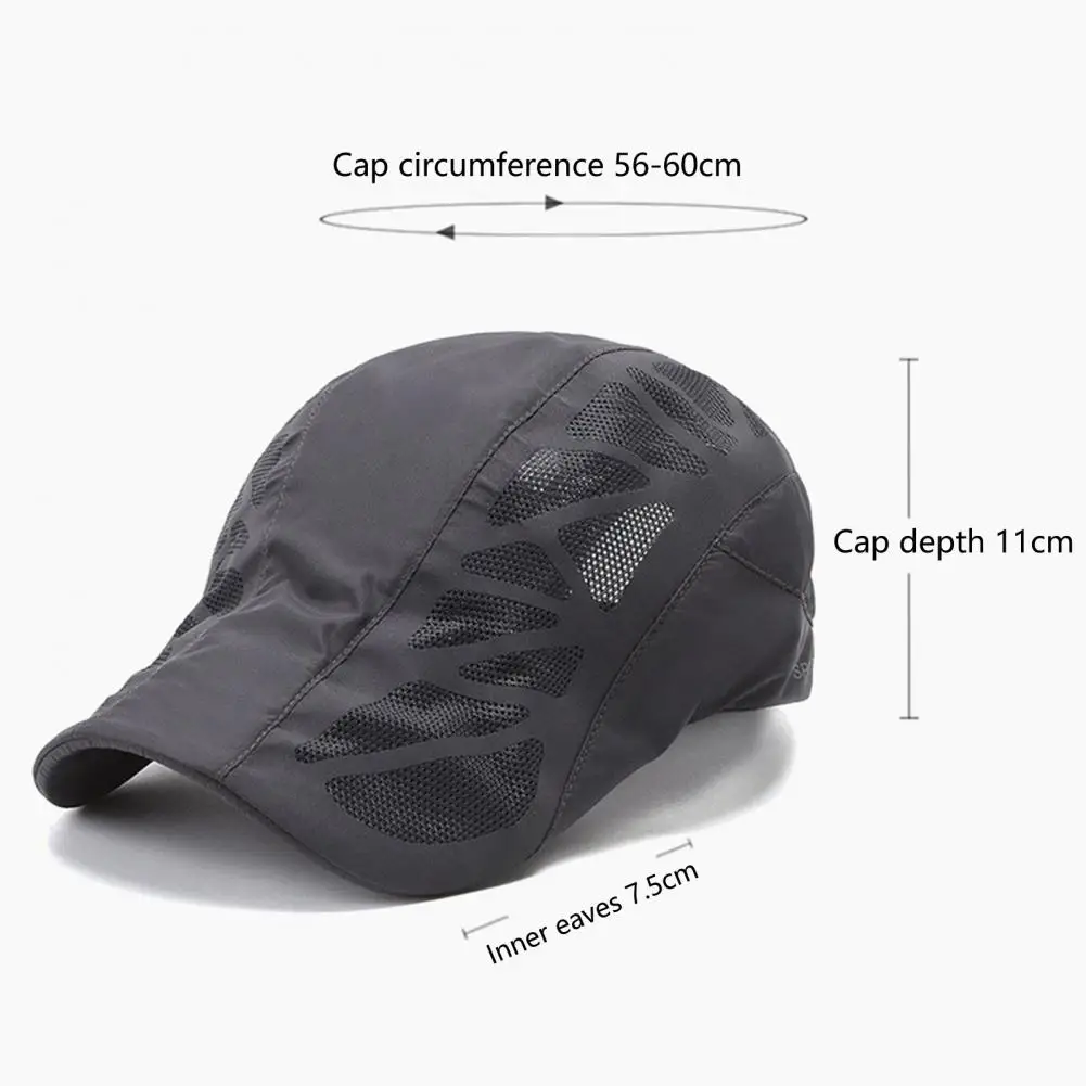 Stylish Peaked Cap  Block Sun Accessory Sun Hat  Quick Drying Hunting Cap