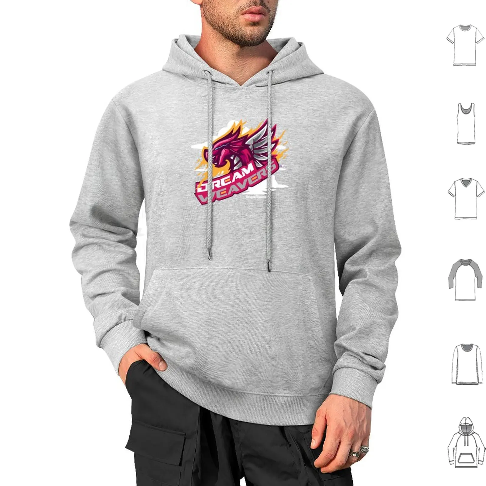 Dragon Realms-Dream Weavers Hoodie cotton Long Sleeve Video Games Fantasy Spyro Spyro The Dragon Dream Weavers Spyro 1 Ps1