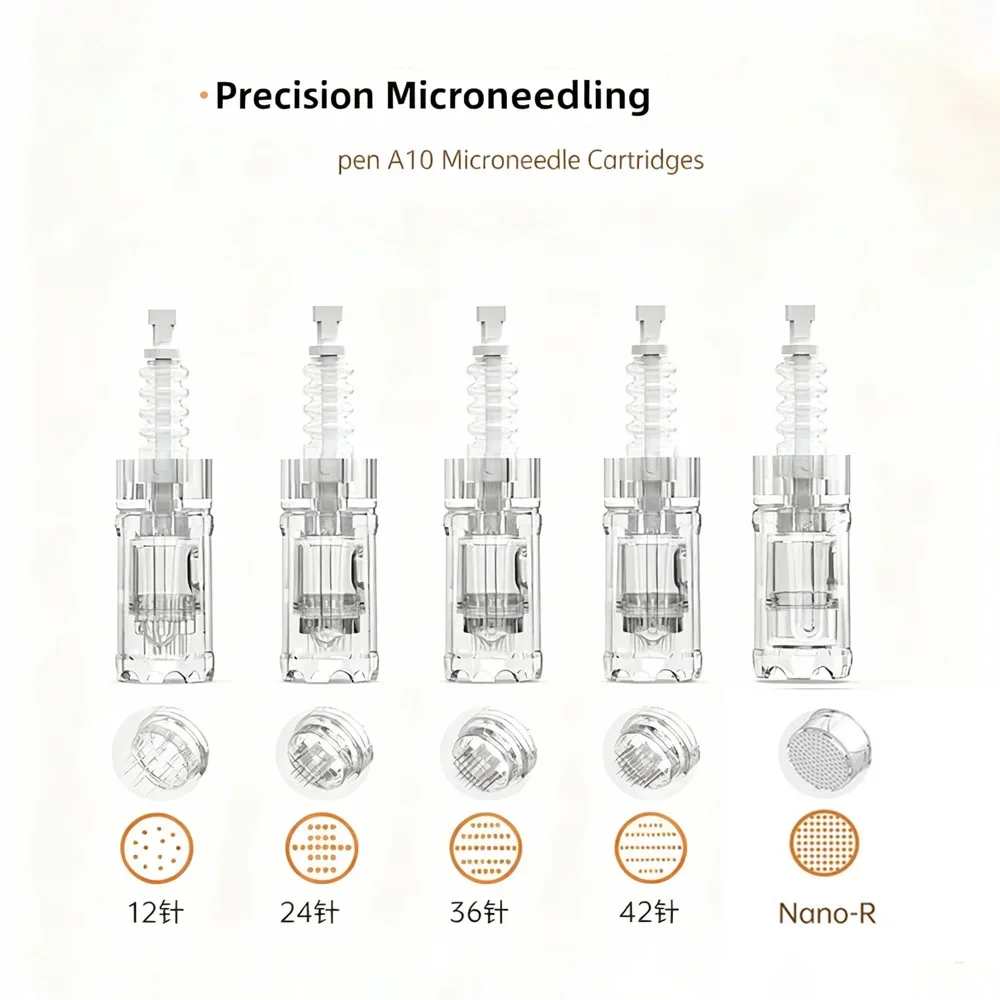 A10 Dr.Pen Mikronadel-Kartusche 12-Pin 24-Pin 36-Pin 42-Pin Rund Nano für Auto A10 Dr Pen Mikronadel-Dermapen zur Hautpflege – Detail 3