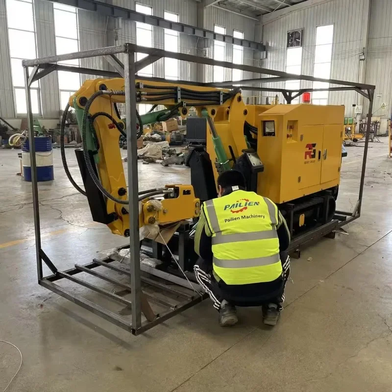 Diesel Powered Rock Break Demolition Robot Heavy Duty With Quick-change Attachments For Mining And Road Construction Sale