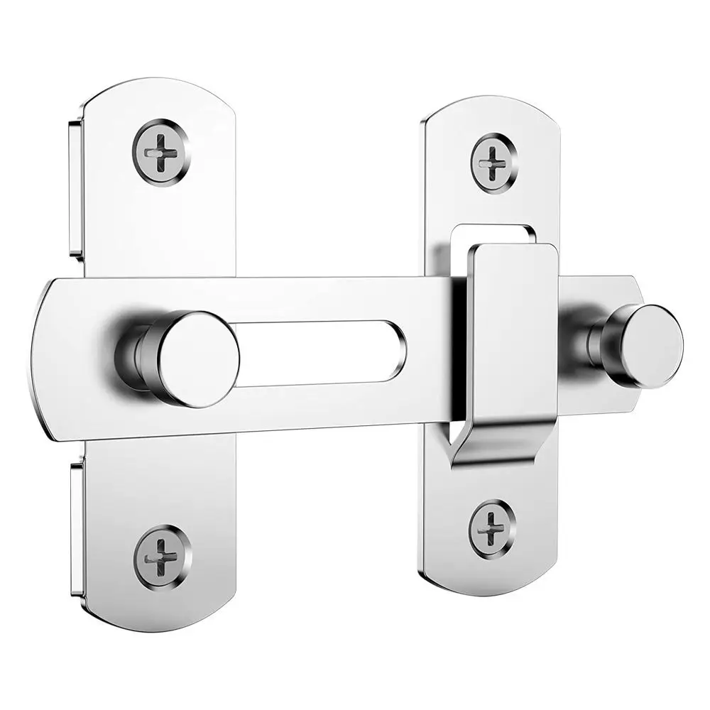 

Right Angle Stainless Steel Hook Toggle Sliding Barn Cabinet Door Bolt Barn Lock Door Buckle Door Lock