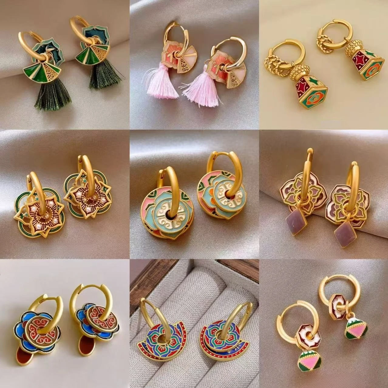 S925 New Chinese-style Earring - Ethnic Fashion Way review and price