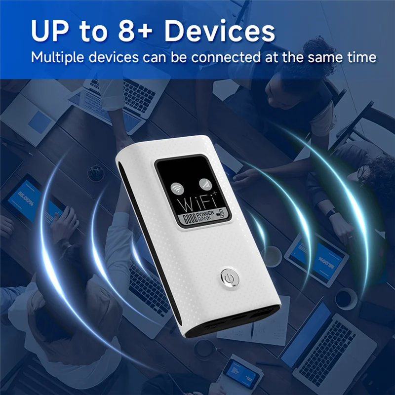 A69Z Backup Power Bank 4G Lte Router Wireless Wifi Portable Modem Mini Outdoor Hotspot Pocket Mifi 150Mbps Sim Card Slot