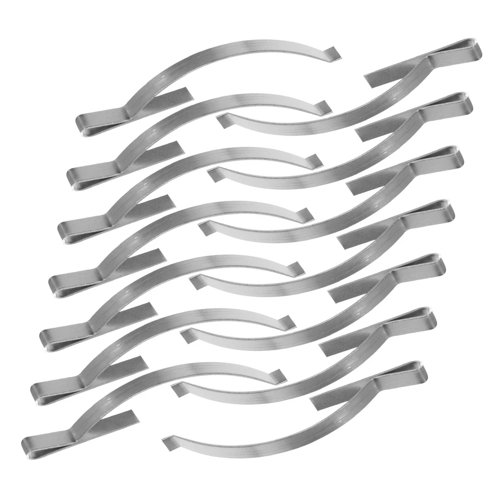 100 Pcs Screen Shrapnel Sliding Window Spring Frame Corner Clips Fixing Stainless Steel Holding