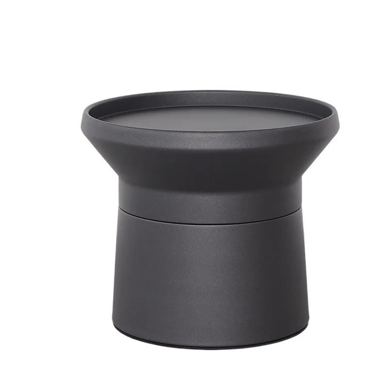 

Modern small combination metal coffee table movable storage corner table lamp tea tab le
