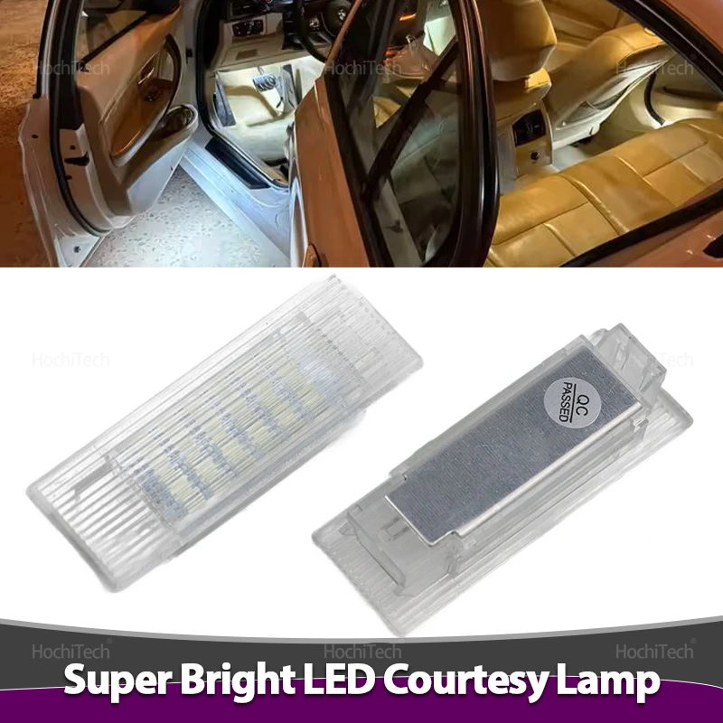 

2x LED Footwell Light Lamps for BMW F20 F21 F30 F31 F34 F32 F10 F11 F07 F15 E84 F26 F01 F02 LED Courtesy Light Luggage Lamp