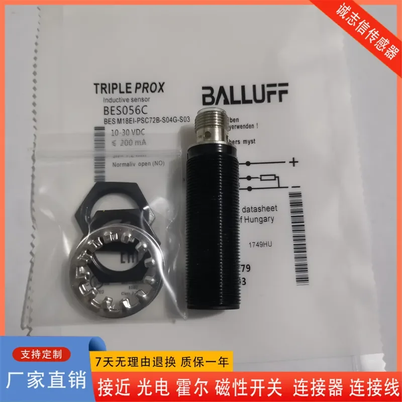 for Balluff Proximity Switch BES M18EI-PSC72B-S04G-S03 BES056C Sensor Inductive Detection Module for Industrial Automation