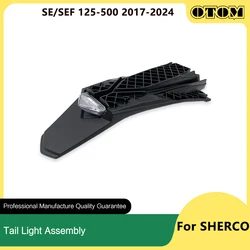 OTOM 2017-2024 Motorcycle Taillight Assembly Rear Number Plate Tail Light  Brake Lamp Holder Bracket For SHERCO SE SEF 125-500