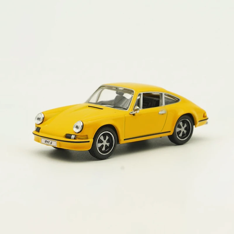 Diecast 1:43 Scale 911 Coupe 2.4 1971 Alloy Classic Car Model Finished Product Simulation Toy Collection Ornament Static Model