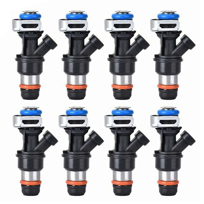 AU04 -8X Fuel Injectors 25320288 25320287 17113698 25323974 25317628 For GM Chevy Silverado GMC 4.8/5.3/6.0L