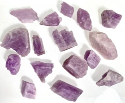 100g Natural Purple Spodumene Kunzite Rough Stone Mineral Specimen