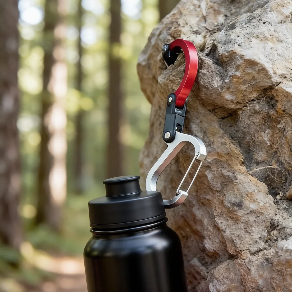 

Hybrid Gear Clip - Multifunctional Hybrid Gear Clip,360 Degree Swivel Hook,Strong Buckle,Camping Hiking Backpack Outdoor