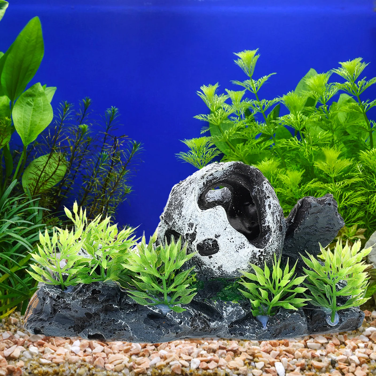 

Fish Tank Ornament Skull Tiny Skulls Decorations Aquarium Halloween Accessories