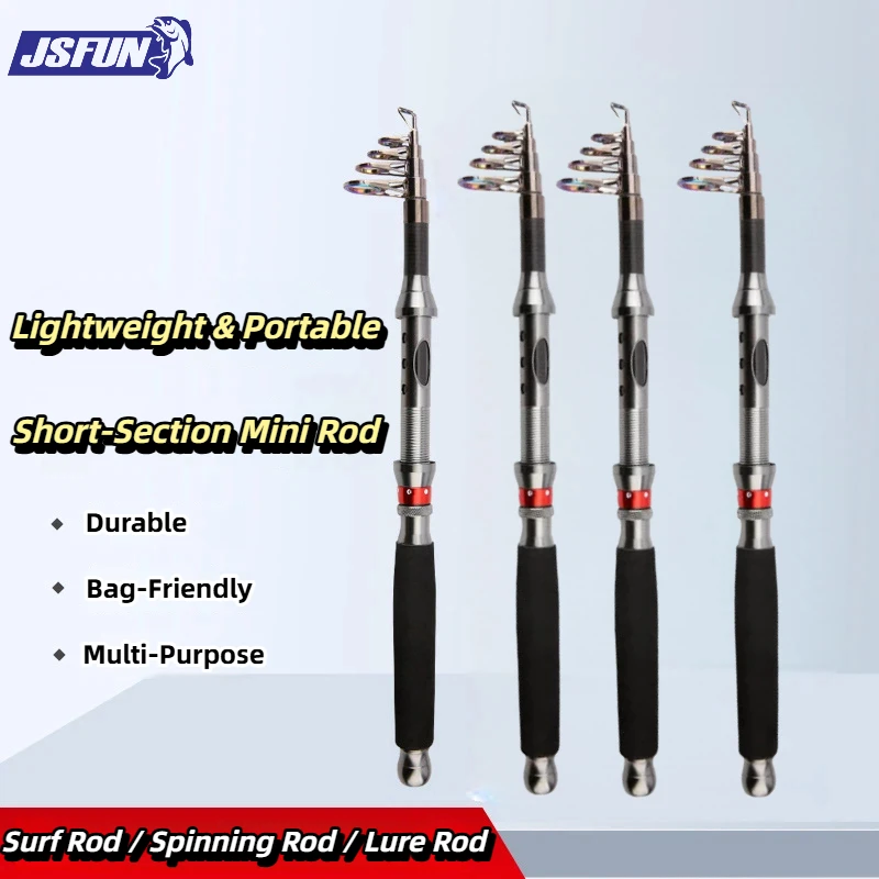

Удочка телескопическая JSFUN 1.8-2.7 м, новая, карбоновая, сверхпрочная, с жестким верхом, для озерной, речной, морской и лодочной рыбалки