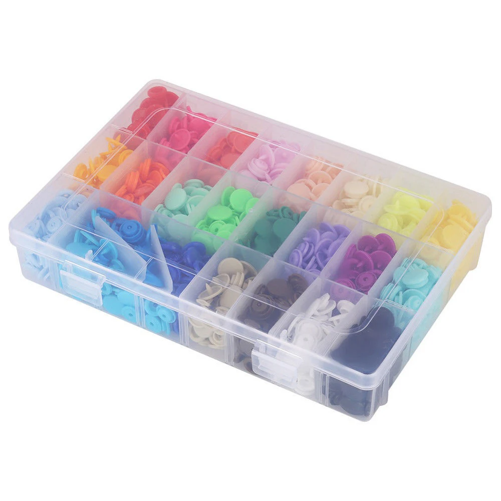 150 Pcs Complete Nice Sets T5 Press Poppers Resin Snaps Fasteners + Pliers Tool