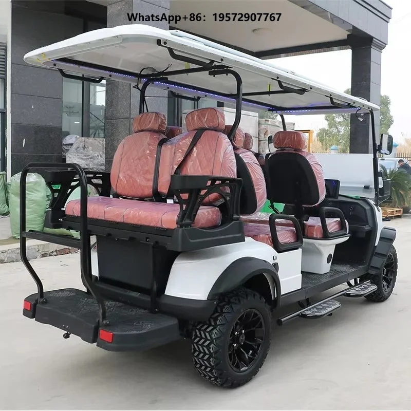 Luxury Cart 6 Seats Club Car Cart Electric Tourist Golf Cart