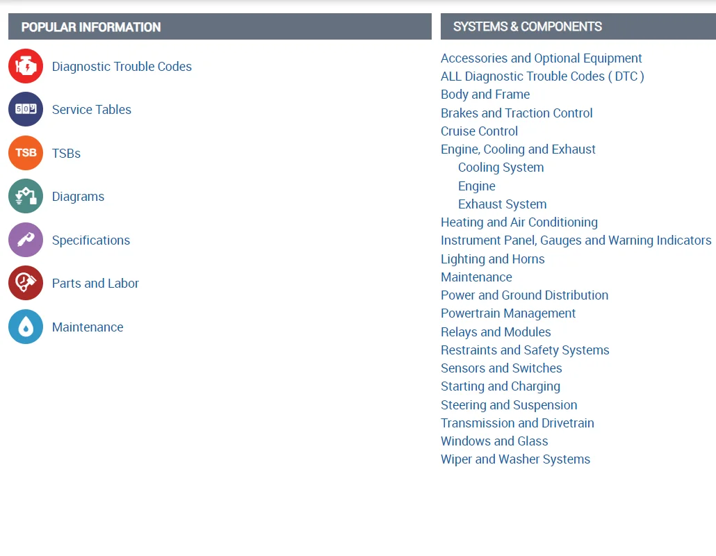 2025 CAR Data Haynes Pro Online Software Data Repair Software Diagram Support Download Print 1/6/12 Months Webpage Login - Image 3