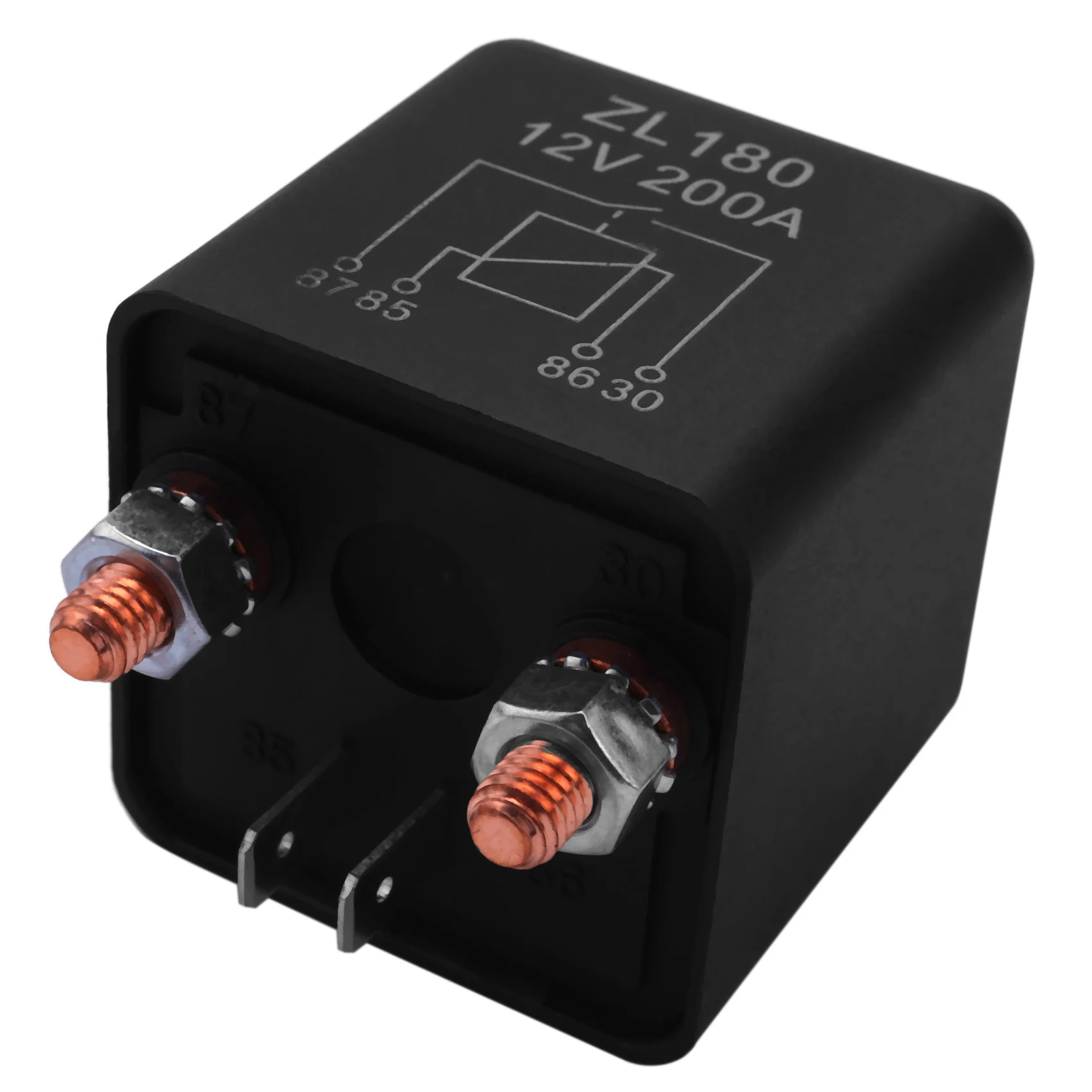 12V 200A Relay Car Truck Engine Automobile Boat Car Starter Heavy Duty Split Charging ZL180[2 Set]