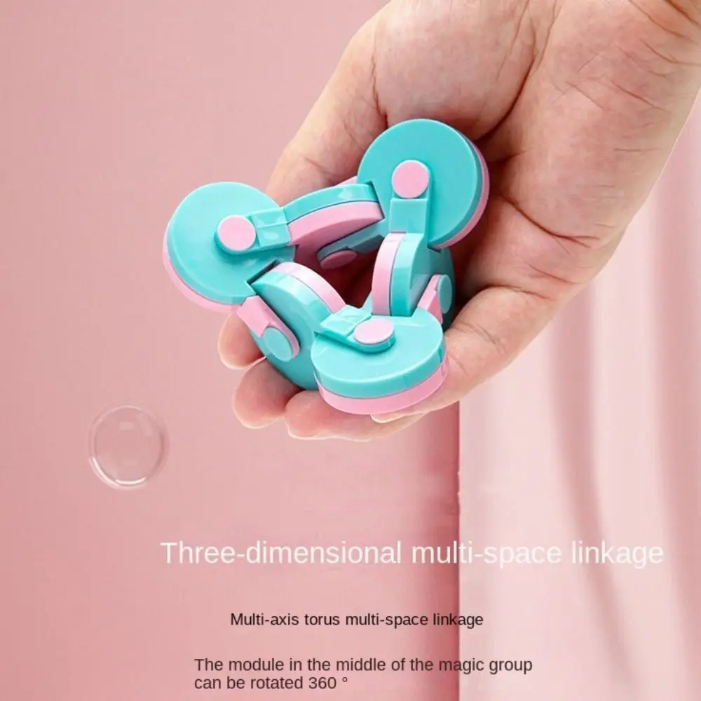 ง่ายต่อการจัดการผ่อนคลาย Spin Sensory ของเล่นหมุนน้ําหนักเบามือ Fidget ของเล่นที่มีสีสัน 3D Spin Fidget ของเล่นเด็กผู้ใหญ่