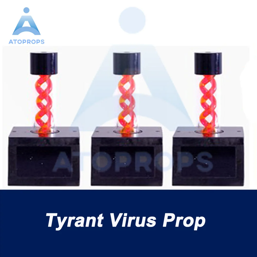 

Simulated Tyrant Prop for Escape Room Game Put Colorful Light Tubes in Correct Bases to Unlock ATOPROPS