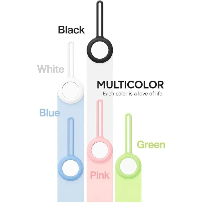 

Anti-Lost Waterproof Case - Silicone Protective Cover with Lanyard For Apple AirTag