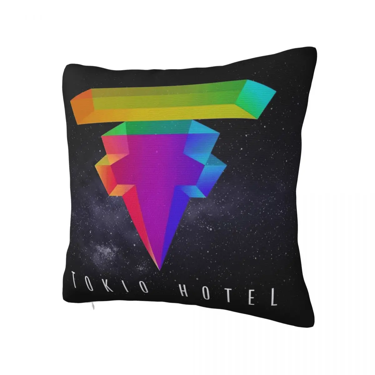 Tokio-Hotel-Logo Pillowcase Printing Polyester Cushion Cover Decorations Pillow Case Cover Car Dropshipping 40*40cm