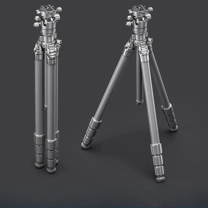 

SLR camera full white carbon fiber tripod gimbal set