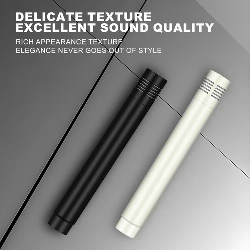 Imagen 2 del producto Micrófono de condensador C02, diafragma pequeño, lápiz a prueba de golpes, instrumento de micrófono de grabación de Piano con Clip
