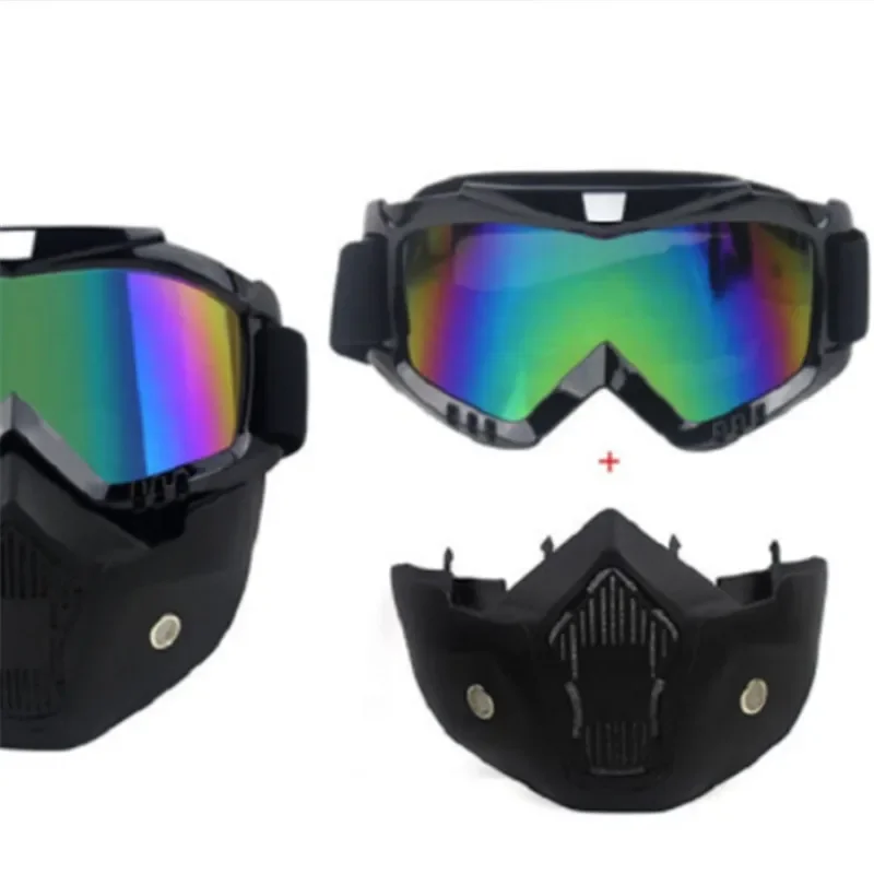 

Retro Vintage Motorcycle Goggles Jet Pilot Cruiser Moto Biker Cycling Eyewear Scooter Glasses Unisex