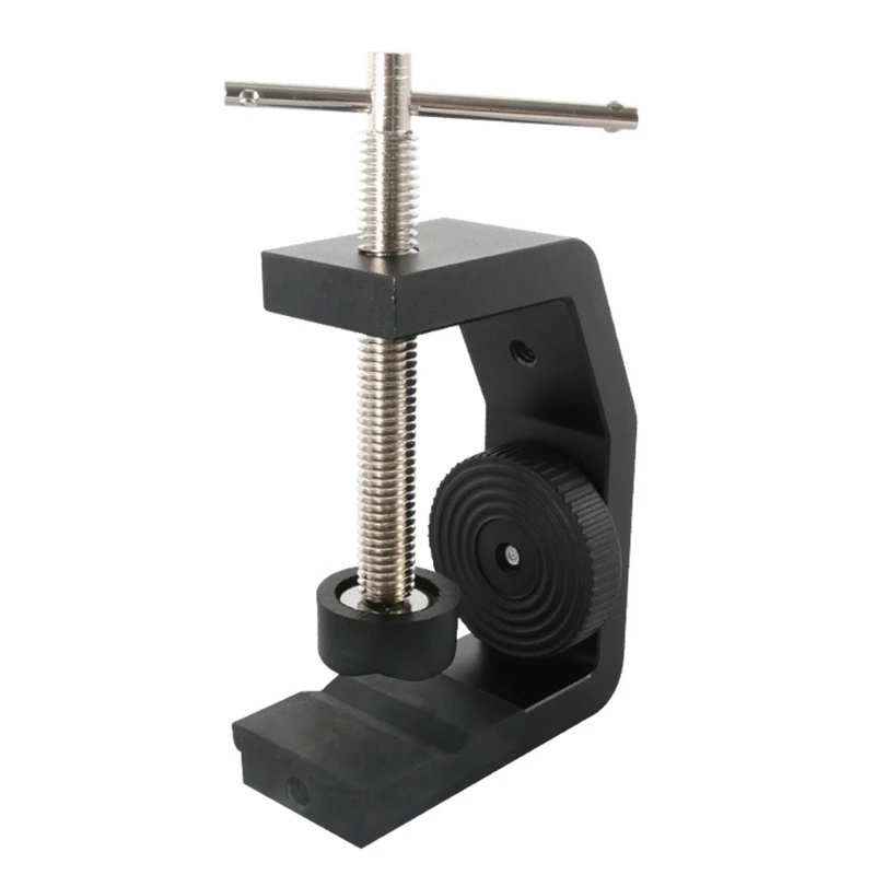 

C Type Desktop Clamp with 1/4Inch Screw Interfaces for DSLR, Action Cameras and Lighting Accessories Multiple Purpose
