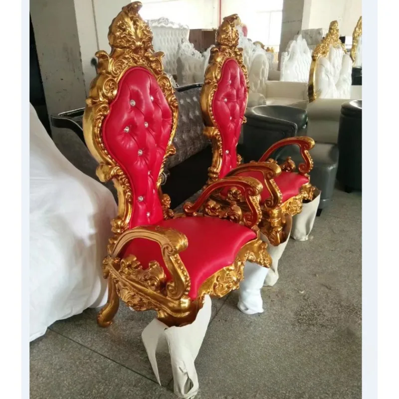 European Image Chair Neoclassical Princess Chair King Hotel Clubhouse High-end Decorative High Back