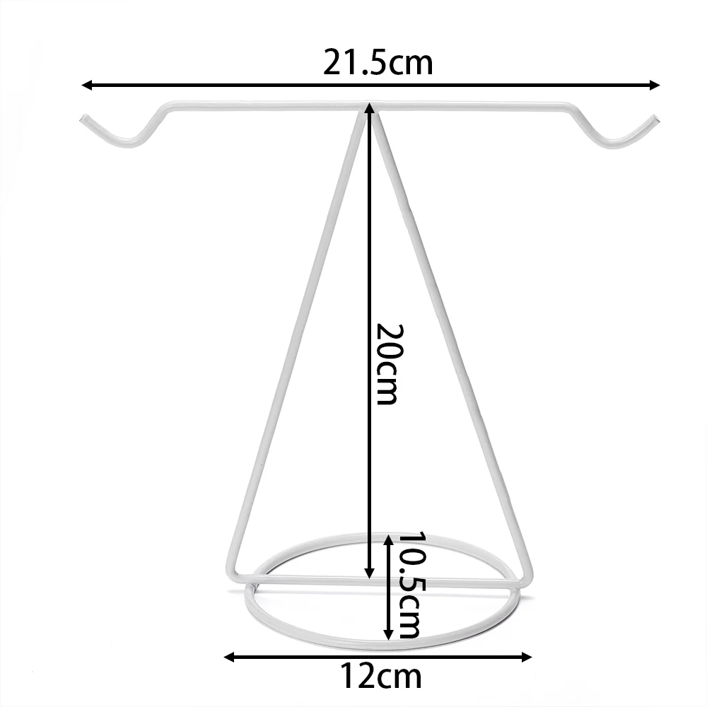 Jewelry Display Stand Bracelet Earring Necklace Storage Metal Base Rack Jewellery Organizer Holder Home Decor image 3
