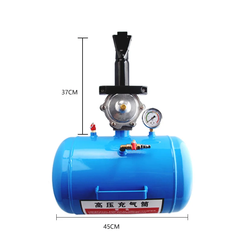 Imagem -04 - Carro Pneu Inflator Aferidor do Caminhão Vácuo Pneu Ventilador o Inflator Arma Carga Explosiva Velocidade Pneu Blaster de Alta Pressã