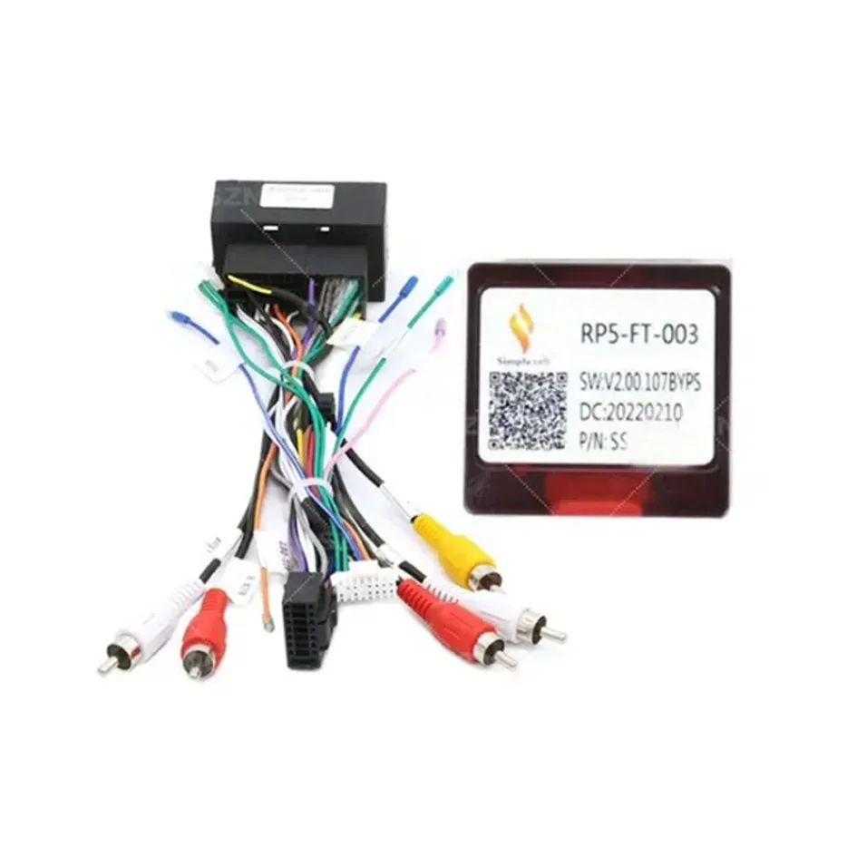Android Car Radio Canbus Box FT-SS-05/RP5-FT-003 For FIAT 500X/ EGEA/TIPO/Strada/UNO/TORO Din Harness Wiring Cables