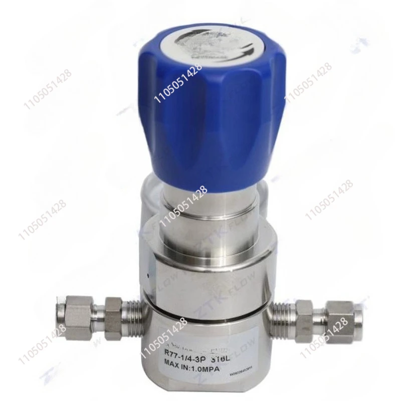 R77 Low Pressure Back Pressure Valve Stainless Steel/diaphragm Back Pressure/pressure Regulator/overflow Valve/high Precision