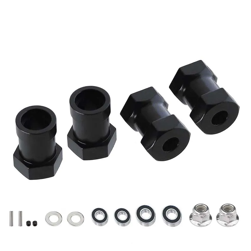 金属 12 ミリメートルホイール六角ハブアダプタータミヤ CW-01 CW01 ランチボックスミッドナイトパンプキンモンスタービートル WR02 アップグレードパーツアクセサリー