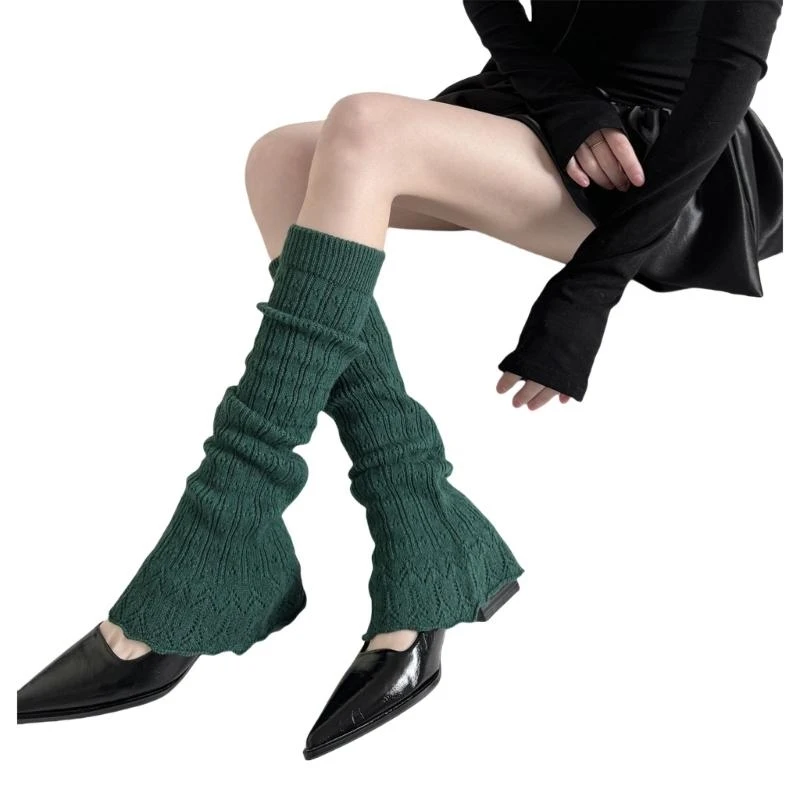 U13F bequeme 90er Rippensockenhülsenmantel mit vertikalen Streifensocken für Party